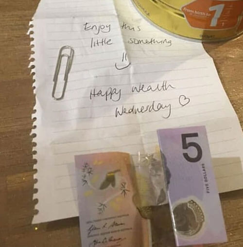 Мать семейства получила неожиданный денежный сюрприз