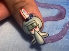 Персонажей популярного мультфильма можно поселить на собственных ногтях