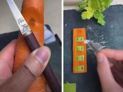Морковка чудесным образом превратилась в нечто совершенно иное