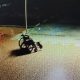 Невидимый призрак прокатился в инвалидной коляске