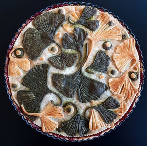 Художница относится к пирогам как к произведениям искусства