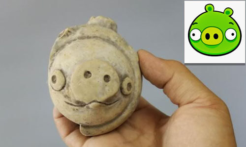 Археологи удивились, обнаружив глиняную фигурку, похожую на персонажа известной игры
