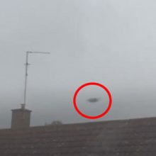 Низко летевший НЛО быстро пронёсся мимо окна очевидца