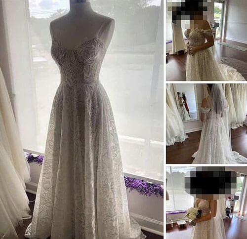 Покупка свадебного платья оказалась преждевременной