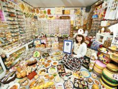 Собрав огромную коллекцию пластиковой еды, женщина попала в Книгу рекордов Гиннеса