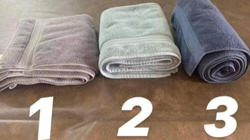 Люди спорят о том, как правильно складывать полотенца