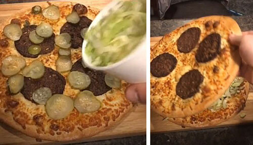 Повар-любитель сделал странную пиццу из продуктов, предназначенных для другого блюда