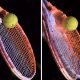 Видеоролик с теннисной ракеткой, покрытой порошком, получился завораживающим