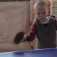 Малыш увлёкся пинг-понгом и уже может стать конкурентом иным взрослым игрокам