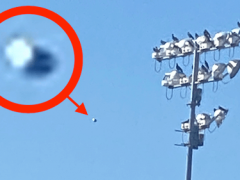 Экипаж НЛО не пожелал, чтобы их летательный аппарат снимали на видео