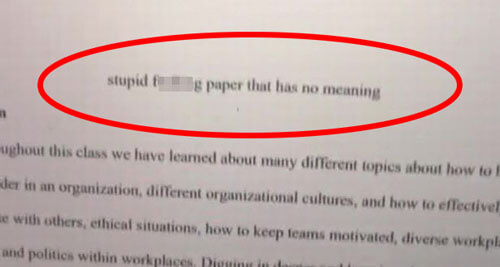 Студентка отправила профессору сочинение со слишком честным названием