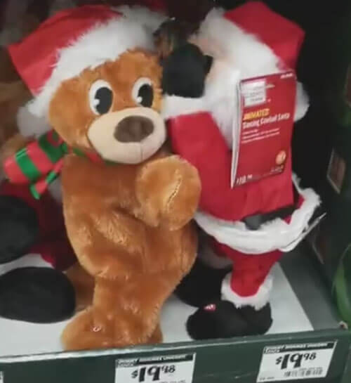 Санта-Клаус, продающийся в магазине, не имеет ни малейшего понятия о приличиях