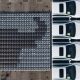 Припаркованные автомобили «нарисовали» рекордную мозаику с головой быка