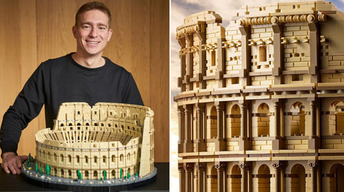 Конструктор в виде всемирно известного Колизея стал рекордным