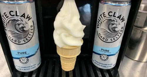 Удивительный аппарат превращает пиво в мороженое