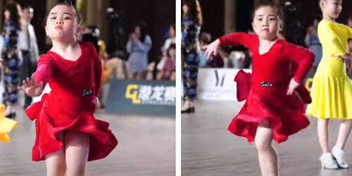 Танцующая девочка нашла призвание всей своей жизни