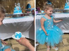 Девочка получила на день рождения мини-торт, чтобы задуть свечу и не «распылить микробы»
