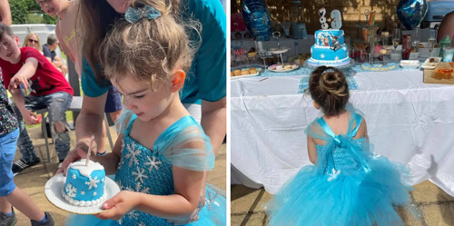 Девочка получила на день рождения мини-торт, чтобы задуть свечу и не «распылить микробы»
