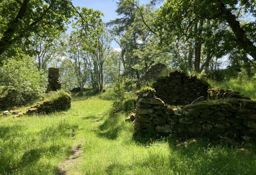 Руины деревни выставлены на продажу вместе с обитающим там привидением