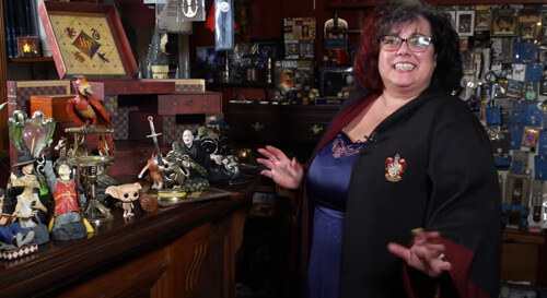 Женщина собрала рекордную коллекцию предметов, посвящённых «Гарри Поттеру»