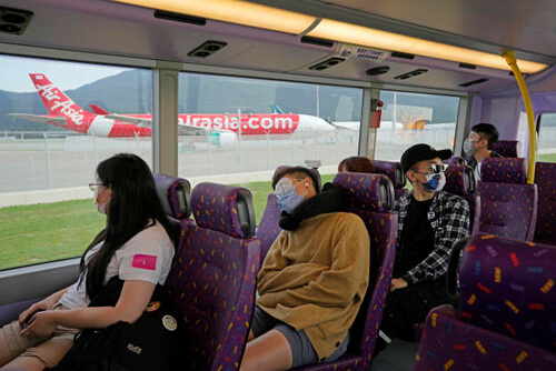 Пятичасовой автобусный тур позволяет пассажирам хорошенько выспаться
