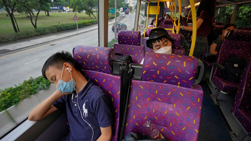 Пятичасовой автобусный тур позволяет пассажирам хорошенько выспаться