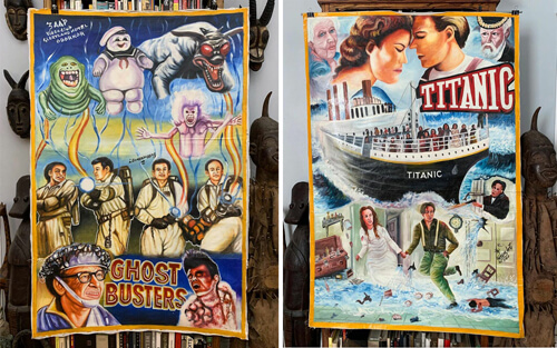 Чтобы привлечь внимание зрителей к фильмам, художники рисуют необычные постеры