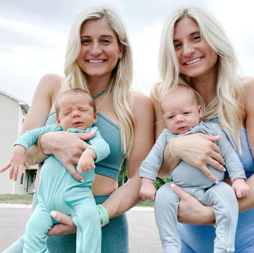 Сёстры-близнецы родили младенцев почти одновременно, несмотря на разные сроки беременности