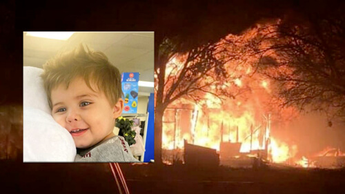 Родители из-за коронавируса не почувствовали запах дыма, но малыш спас всю семью от пожара