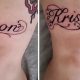Татуировка с именем получилась ошибочной, но клиентка простила тату-мастера
