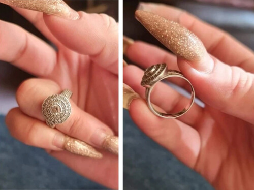 Невеста похвасталась обручальным кольцом, но люди принялись обсуждать не бриллианты, а ногти