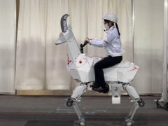 Создан робот-козёл, на котором можно покататься