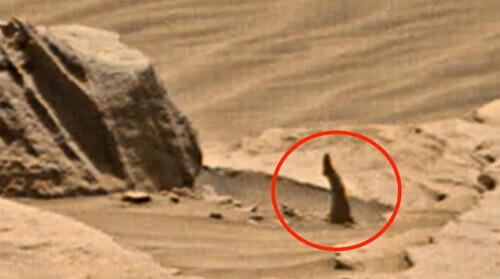 Исследователь обнаружил на Марсе «человеческую ногу»