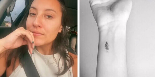 Пьяная клиентка даже не заметила, что тату-мастер испортил татуировку в виде дерева