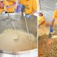 Более двух тысяч человек угостились гигантской порцией макарон с сыром