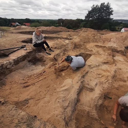 Археологи обнаружили останки «женщины-вампира», пригвождённые к земле серпом