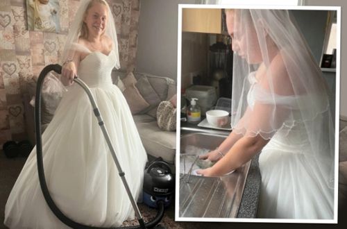 Невесте настолько понравилось свадебное платье, что она отказалась снимать его даже после свадьбы