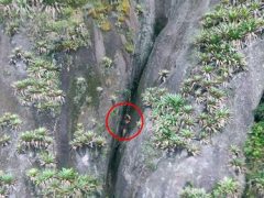 Спасатели вытащили голого мужчину, оказавшегося в расщелине между скалами
