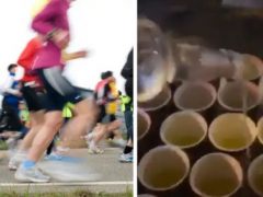 Бегуны во время марафона чуть не получили неразбавленный ром вместо воды