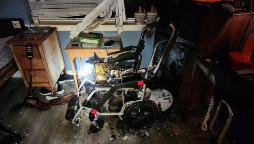 Пожар в доме престарелых случился из-за загоревшегося аккумулятора инвалидной коляски
