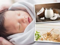 Родители-вегетарианцы решили кормить младенца соевым молоком