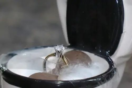 Бриллиант из потерянного обручального кольца нашёлся 21 год спустя в унитазе