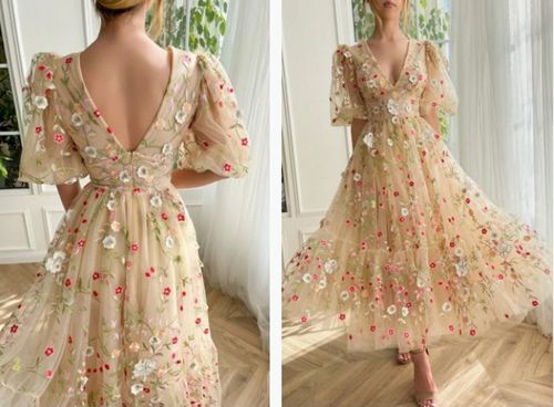 Модница купила красивое платье в цветочек, но не смогла пойти в нём на свадьбу подруги