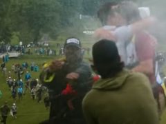 Охранники приняли профессионального гольфиста за фаната и сбили его с ног