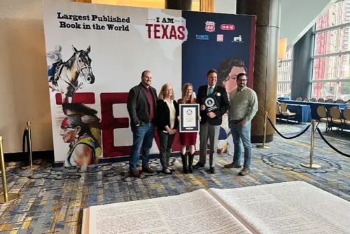 Книга о Техасе признана самым большим печатным изданием в мире