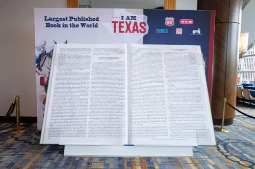 Книга о Техасе признана самым большим печатным изданием в мире