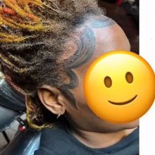 Дама пожелала улучшить причёску с помощью татуировки, но результат ужаснул людей