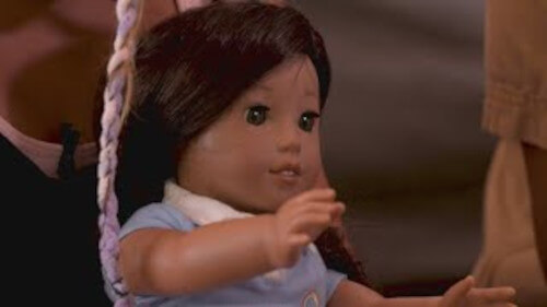 Девочке доставили куклу, которую она забыла в самолёте