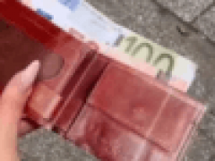 Листовки, рекламирующие пиццерию, похожи на бумажники с деньгами