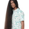 Подросток отрастил рекордно длинные волосы